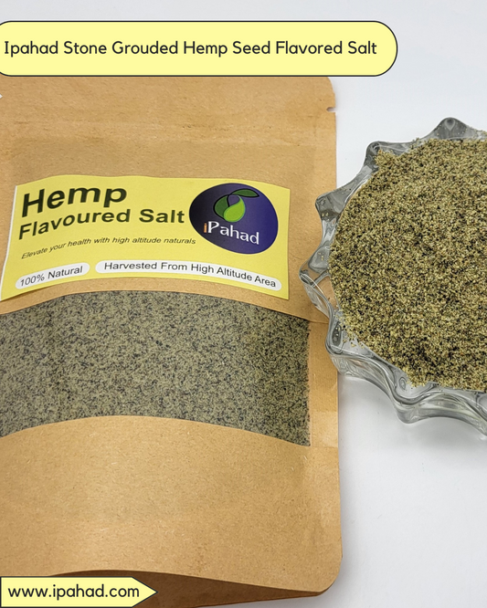 Hemp Flavoured Salt (Stone Grounded) Bhang Ka Namak (Silbatta Pisyun Loon)
