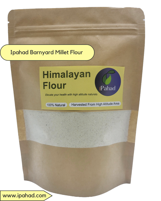 Himalayan Barnyard Millet Flour / Jhangora ka Atta, Naturally Grown 750 Gram