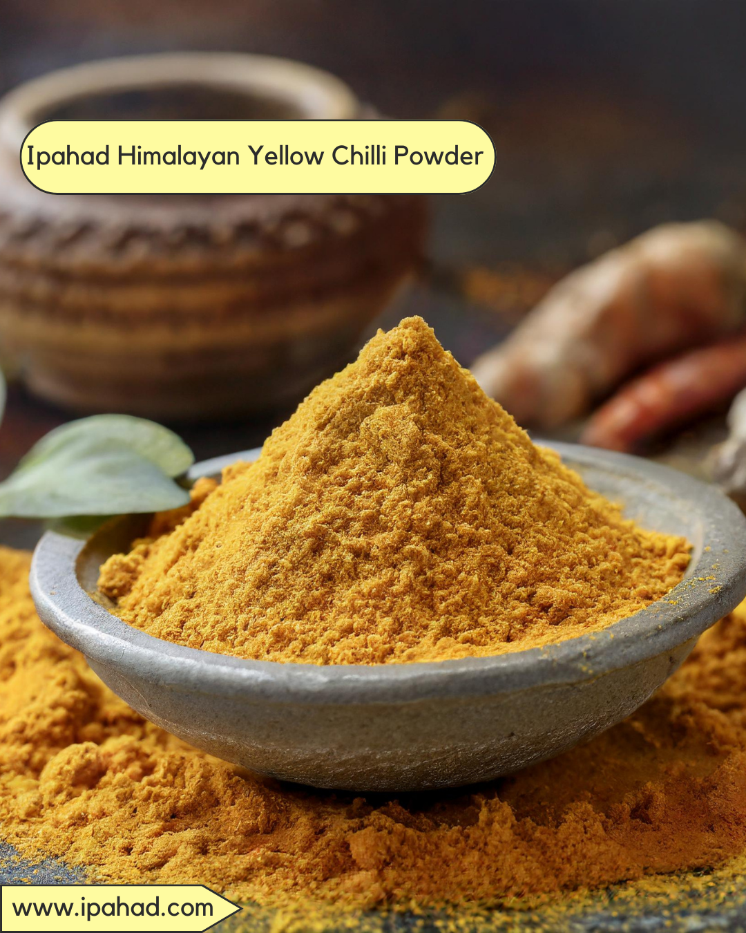 Himalayan Yellow Chilli Powder -Hand pounded