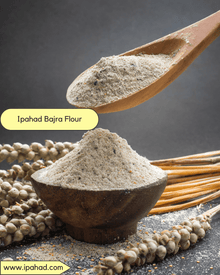 Himalayan Bajra Flour, Naturally Grown, Ground by gharat (Water Milled) 750 Gram