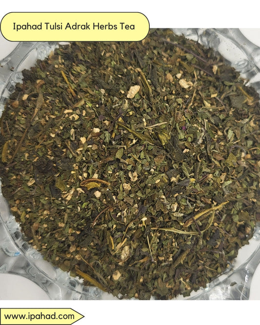 Tulsi Adrak Natural Herbal Tea, 100 Grams