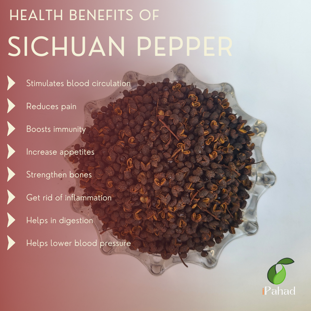 Himalayan Sichuan Pepper (Timur Seeds), Naturally Grown