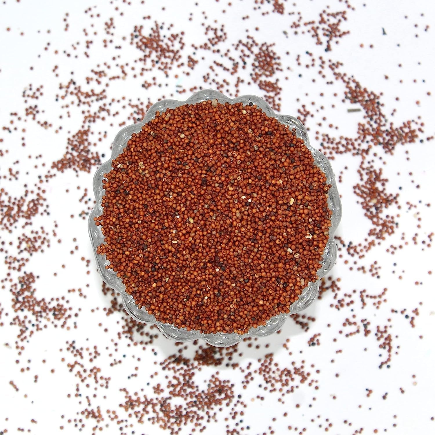 Ragi (Whole Grain) / Finger Millet Seeds/Nachni/Madua/मड़ुआ, 750 Gram - Ipahad