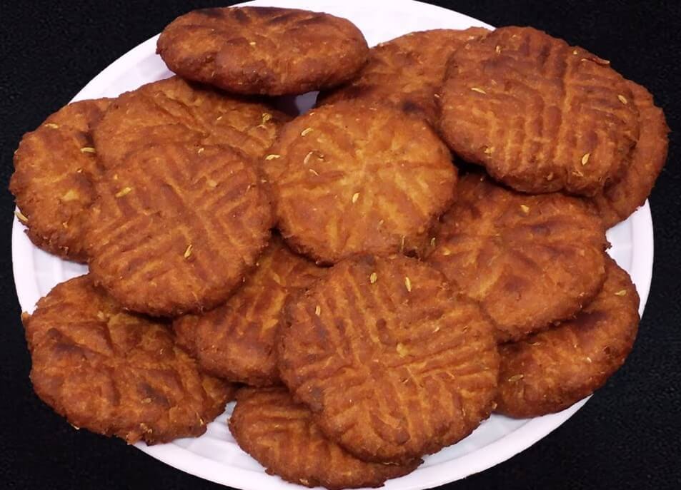 Uttarakhand Cookies - Roat/ Rotana / Khajur, 250 Gram - Ipahad